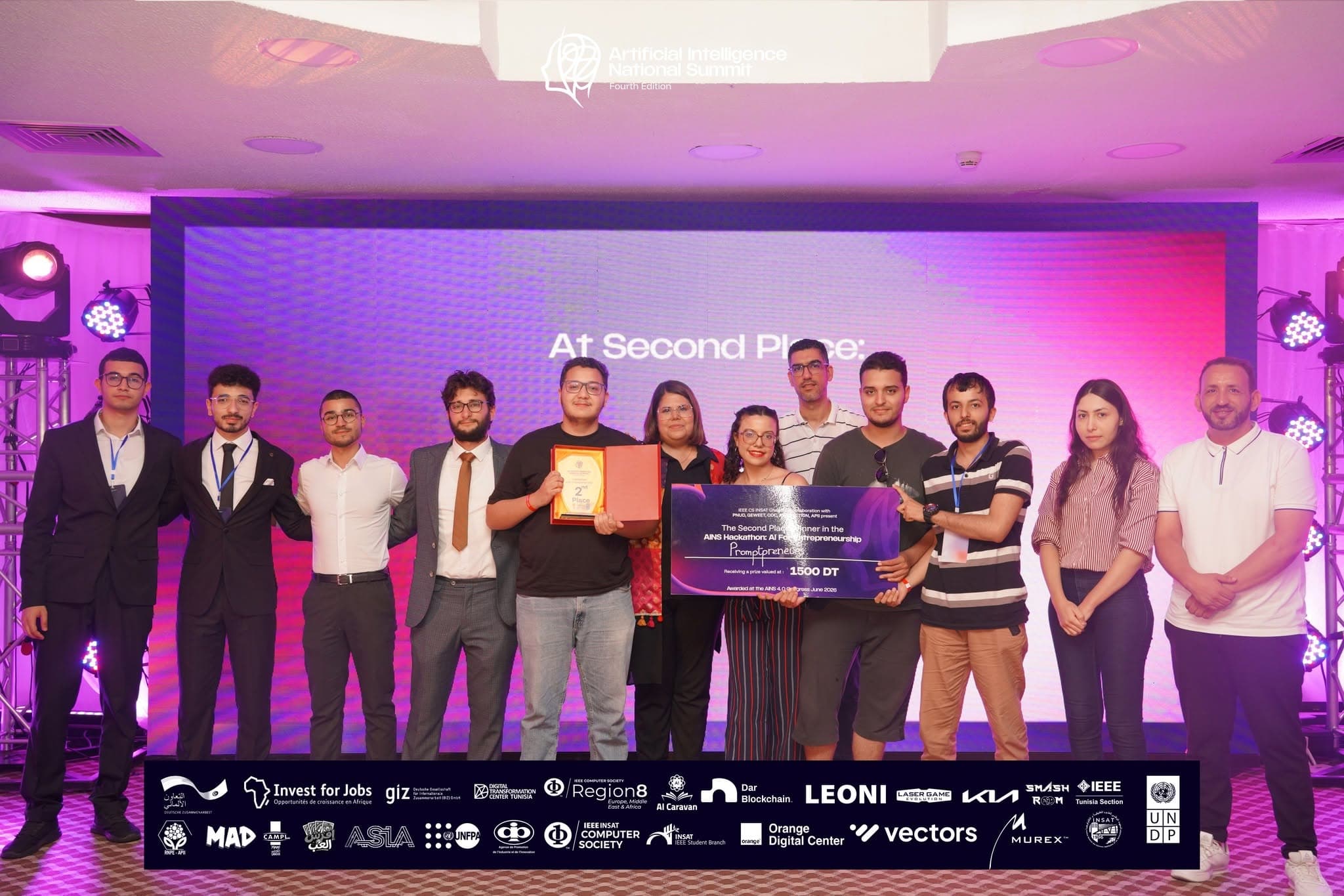 2nd Place — AI for Entrepreneurship — AINS 4.0 Hackathon